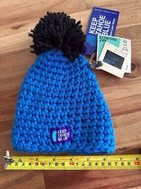 Keep Tahoe Blue Knit Beanie - Baby Infant Toddler